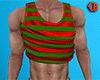 Christmas Striped Tank M