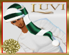 LUVI SANTA HAT G&W