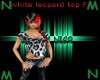 White Leopard Top F
