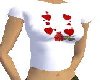 Hearts and Rose Tee