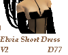 Elvia short dressv2-blk