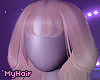 xina blonde + bangs