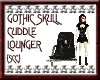 {SCC} Goth Skull Lounger
