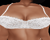 White crop bra
