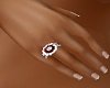 ~M~ Diam. & Ruby Ring