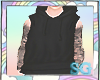 SG Black Hoodie+Tattoo M