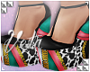 V Daring Platform Wedges