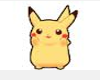 Pikachu animated sticker