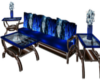 Fantasy (Blue) Sofa.set