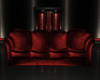 Crimson Red Couch