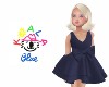 KB Kids Dress Navy v1