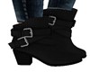 BLACK ANKLE BOOTS