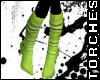 Lime Stiletto Boots