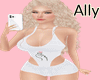 Outift White Love