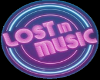 Lost in Music Sign