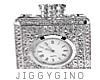 Diamond Table Clock