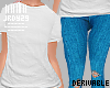 <J> Drv T-shirt Jeans M