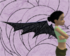 {K} Black marble Bat
