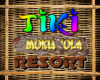 ~Z~ Tiki Resort Sign