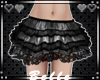 {B} Emo Black Skirt