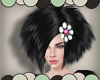 Black S-Hair w Flower