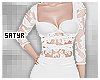 White Lace Dress XL
