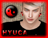 Plug Yin Yang RED BLCK