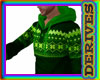 Green Sweater Hoodie