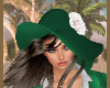 Chic Leila Hat Green