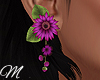 m: Spring Purple Earring
