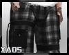 Black Plaid Pants