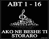 AKO NE BESHE TI STORARO