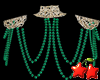 Emerald Epaulet Pearls
