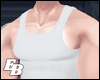 E. Muscle Tank Top White