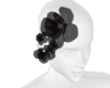 *black roses {for hair}