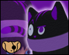 Reverse Purple Cat Hat