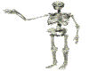 waving skeleton