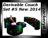 Derv Couch Set #5 New