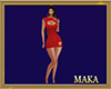 [MK]Gaia dress red