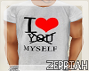 [Z] Text Shirt Myself