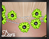 !DM |Lime Flower Diadem|