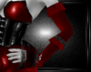 b red cancan gloves