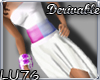 LU White dress derivable