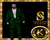 formal christmas green