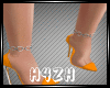 Hz- Orange JULIA Heels