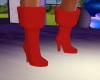 Sky's Fall Red Boots