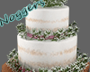 Rustic Wedding Cake Pink