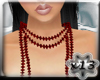 x13  L Necklace: Garnet