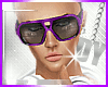 !Dy!Purple Male Glasses