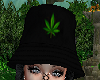 hat weed green